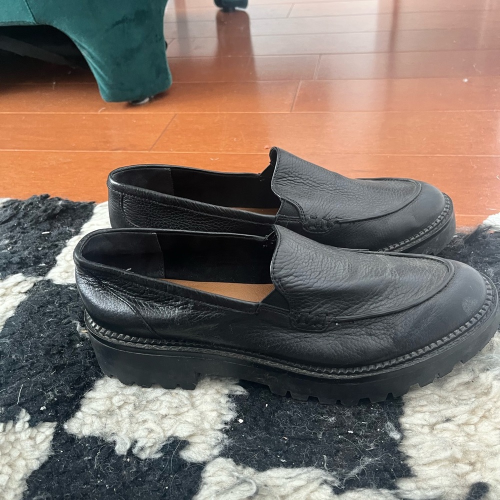 Franco sarto black loafer
